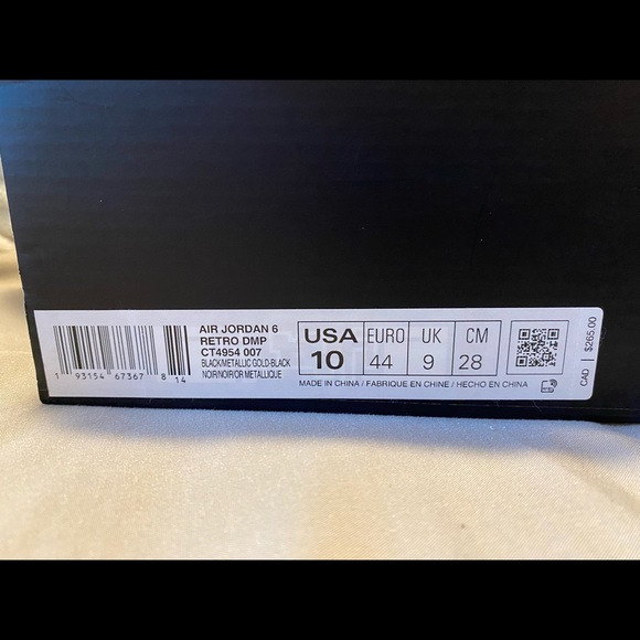 Jordan 6 DMP 2020 - Picture 7 of 9